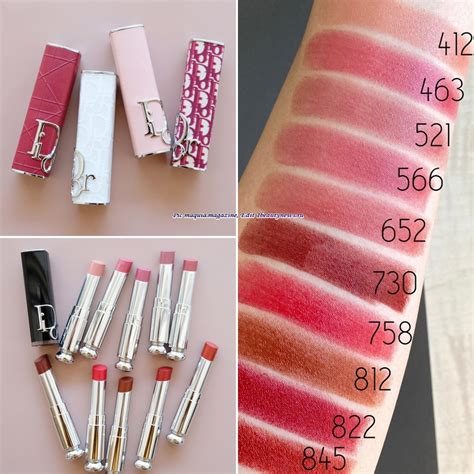 dior addict shine lipstick swatches|dior addict high shine lipstick.